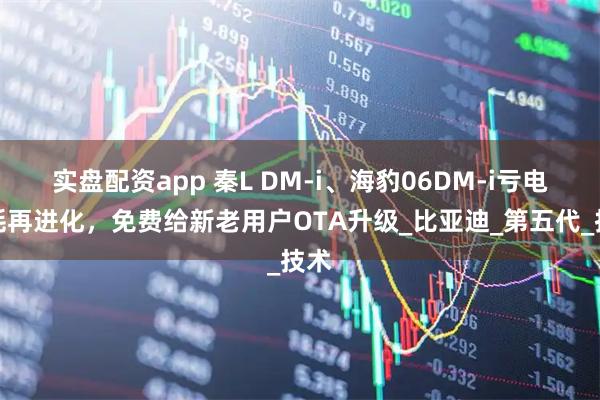 实盘配资app 秦L DM-i、海豹06DM-i亏电油耗再进化，免费给新老用户OTA升级_比亚迪_第五代_技术